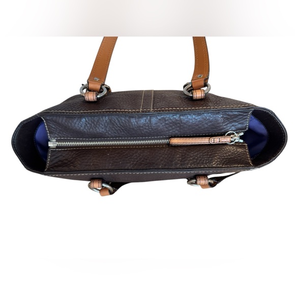 ❌SOLD❌ Coach Chelsea Brown Pebbled Leather Tote - Picture 9 of 11